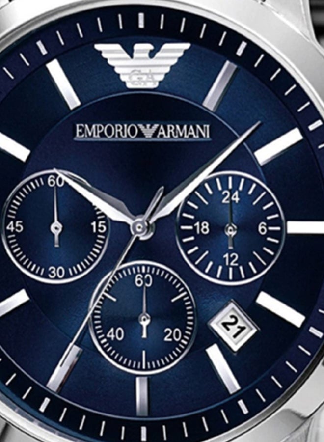 EMPORIO ARMANI Men Stainless Steel Chronograph Watch AR2448 - Image 4